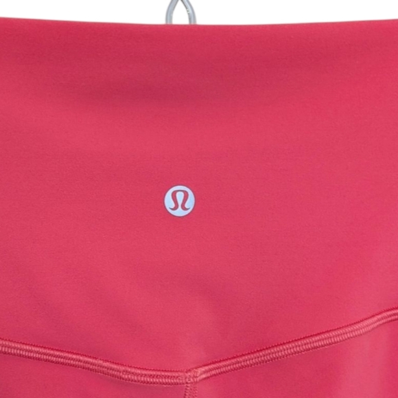 Lululemon Align High-Rise Crop Womens 10 Yoga Run Active Raspberry 9 22 Nulu - Picture 8 of 13